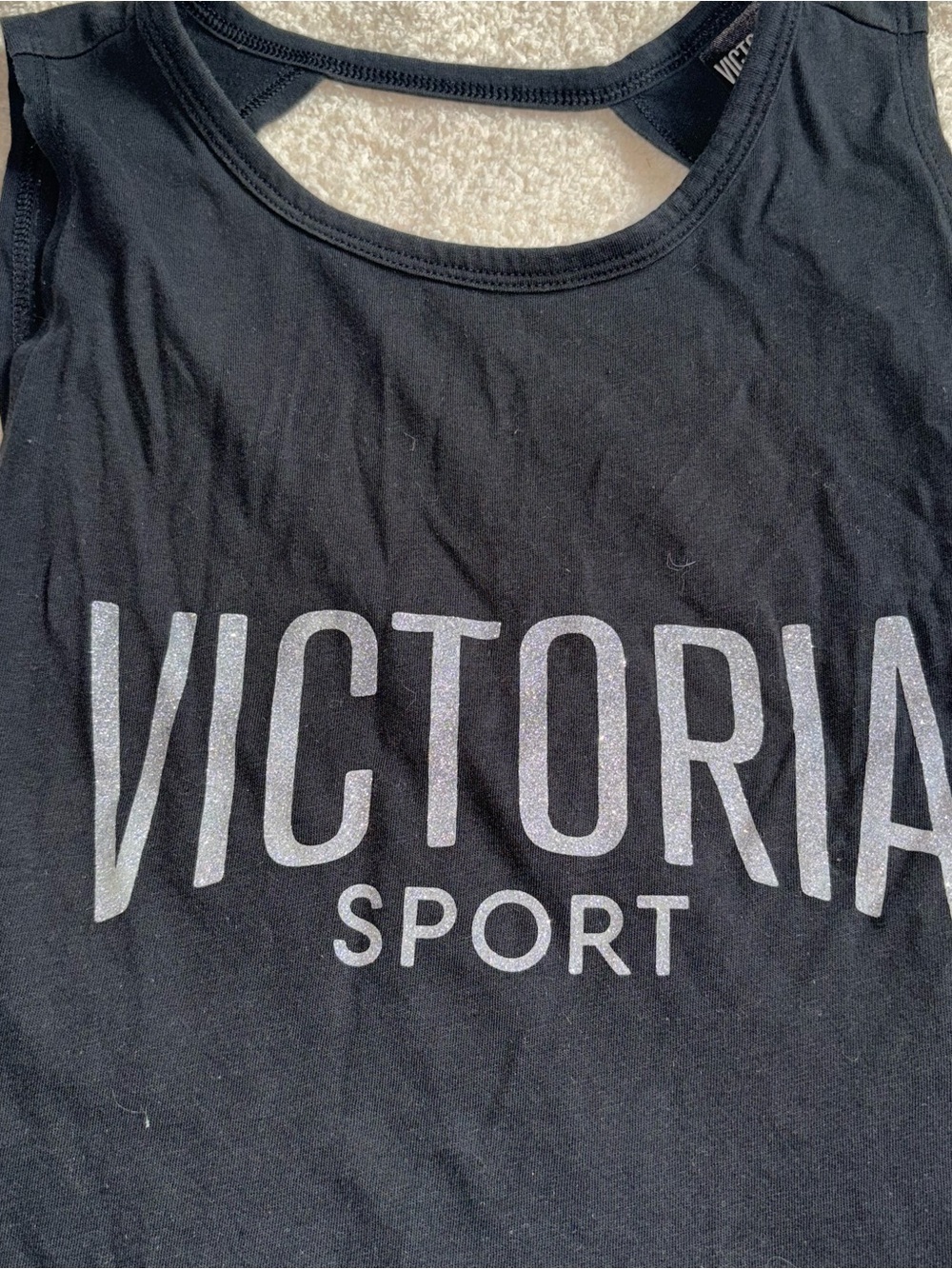 Victoria’s Secret black workout tank size small - Picture 2 of 4